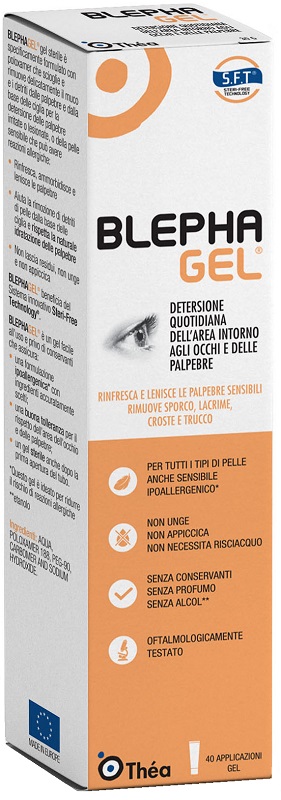 BLEPHAGEL GEL DETERGENTE PALPEBRE 30 G - latuafarmacia.org
