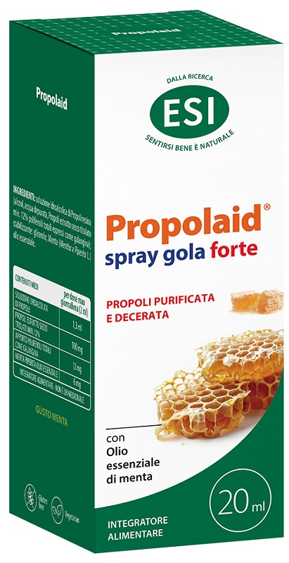 ESI PROPOLAID SPRAY GOLA FORTE 20 ML - latuafarmacia.org