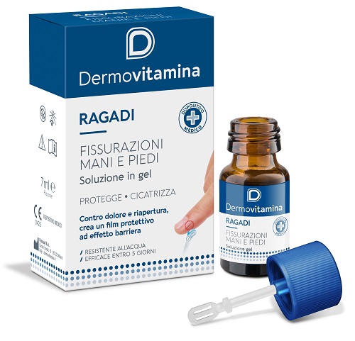DERMOVITAMINA RAGADI GEL MANI E PIEDI 7 ML - latuafarmacia.org