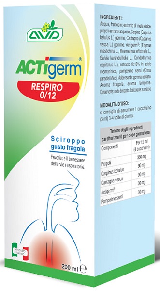 ACTIGERM RESPIRO 0-12 200 ML - latuafarmacia.org