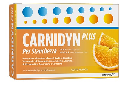 CARNIDYN PLUS 20 BUSTINE DA 5 G GUSTO ARANCIA - latuafarmacia.org