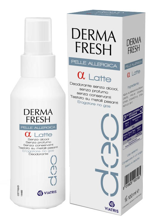 DERMAFRESH PELLI ALLERGICHE ALFA LATTE 100 ML - latuafarmacia.org