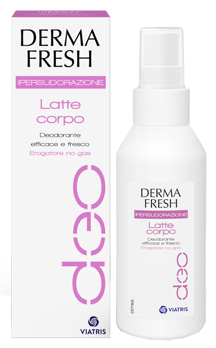 DERMAFRESH IPERSUDORAZIONE LATTE CORPO DEODORANTE 100 ML - latuafarmacia.org