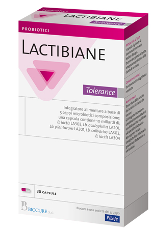 LACTIBIANE TOLERANCE 30 CAPSULE - latuafarmacia.org