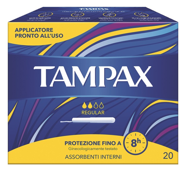 TAMPAX BLUE BOX REGULAR 20 PEZZI - latuafarmacia.org