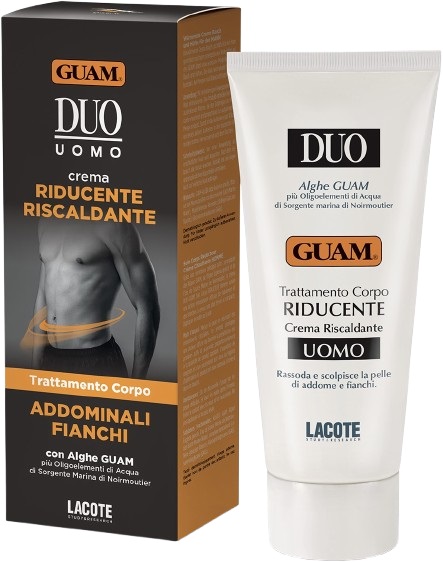 GUAM DUO UOMO RIDUCENTE CREMA RISCALDANTE 200 ML - latuafarmacia.org