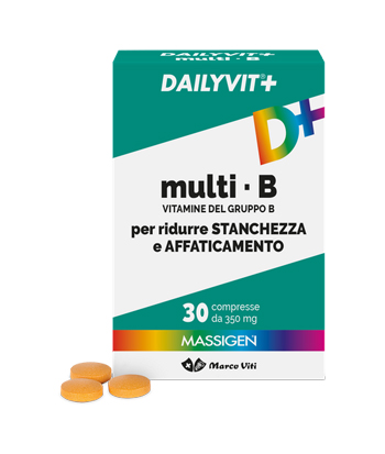 MASSIGEN MULTI B VITAMINE DEL GRUPPO B 30 COMPRESSE RIVESTITA DA 364 MG - latuafarmacia.org
