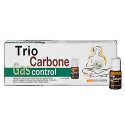 TRIOCARBONE GAS CONTROL 7 FLACONCINI 10 ML - latuafarmacia.org