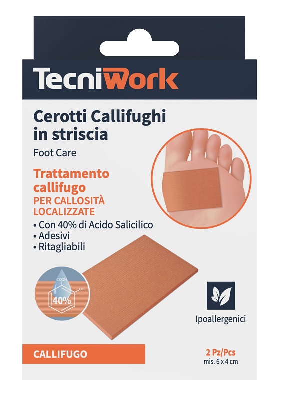CEROTTI CALLIFUGHI IN STRISCIA CONFEZIONE DA 2 PEZZI - latuafarmacia.org