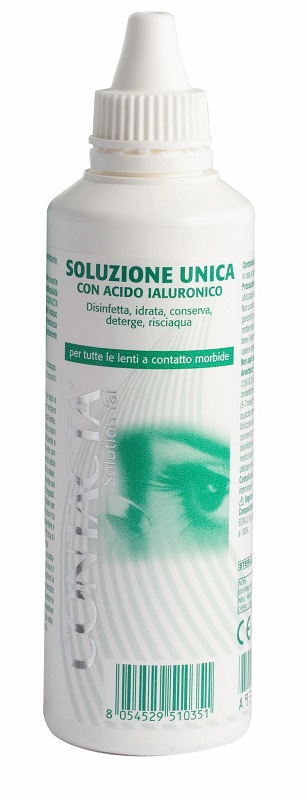 SOLUZIONE OCULARE CON ACIDO IALURONICO CONTACTA 100 ML MARCHIO CE - latuafarmacia.org
