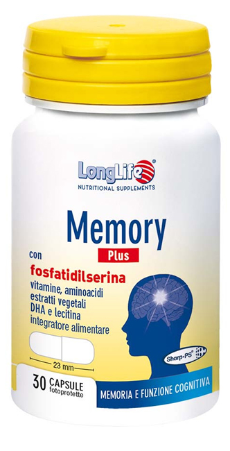 LONGLIFE MEMORY PLUS 30 CAPSULE FOTOPROTETTE - latuafarmacia.org