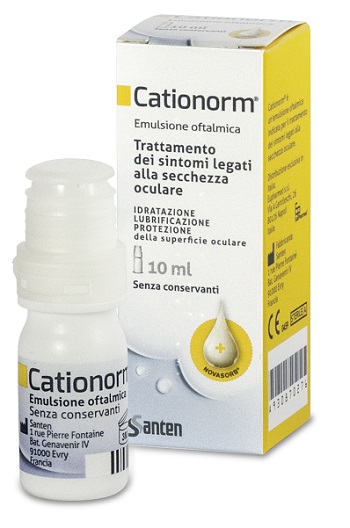 GOCCE OCULARI CATIONORM MULTIDOSE 10 ML - latuafarmacia.org
