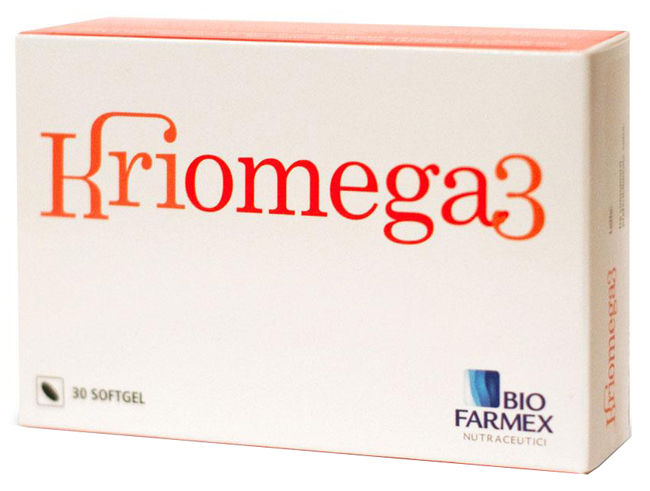 KRIOMEGA 3 30 CAPSULE SOFTGEL - latuafarmacia.org