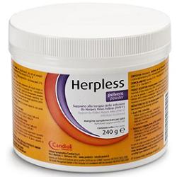 HERPLESS POLVERE BARATTOLO 240 G CON MISURINO - latuafarmacia.org