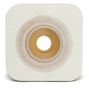 PLACCA CONVESSA NATURA+ PRETAGLIATA 22 MM FLANGIA 45 MM DURAHESIVE E CEROTTO MICROPOROSO 5 PEZZI - latuafarmacia.org