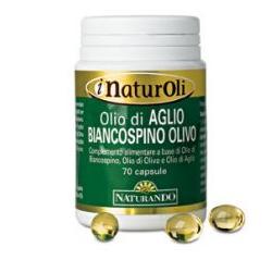 NATUROLI OLIO DI AGLIO BIANCOSPINO OLIVO 70 PERLE - latuafarmacia.org