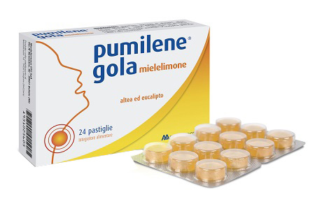 PUMILENE GOLA MIELE LIMONE 24 PASTIGLIE - latuafarmacia.org