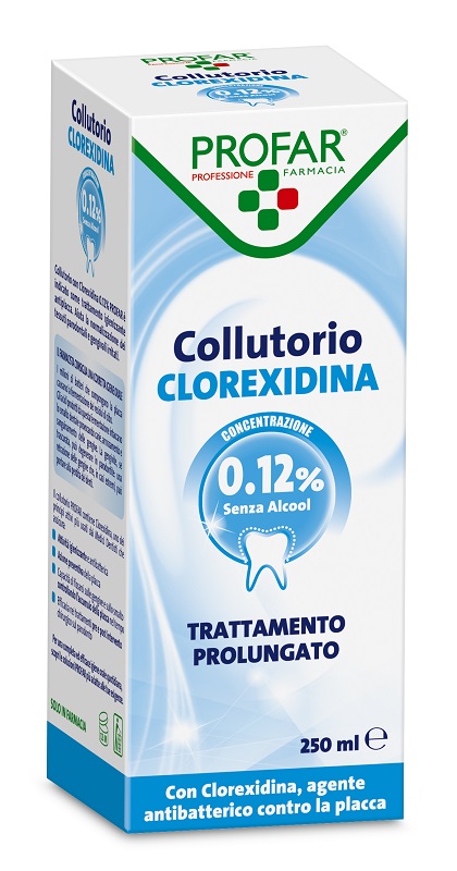 COLLUTORIO CLOREXIDINA 0,12% 250 ML PROFAR - latuafarmacia.org