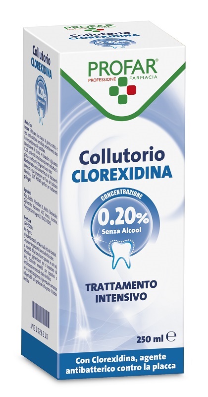 COLLUTORIO CLOREXIDINA 0,20% 250 ML PROFAR - latuafarmacia.org
