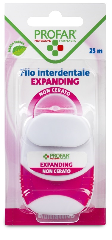 FILO INTERDENTALE EXPANDING 25 M PROFAR - latuafarmacia.org