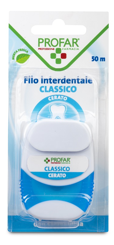 FILO INTERDENTALE CON CLOREXIDINA 50 M PROFAR - latuafarmacia.org