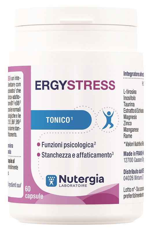 ERGYSTRESS 60 CAPSULE - latuafarmacia.org