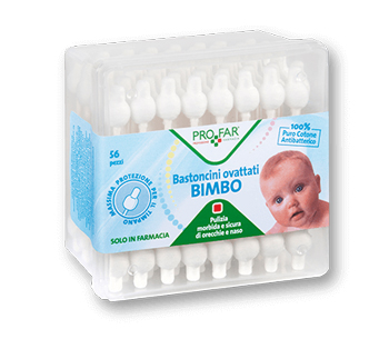 PROFAR BASTONCINI OVATTATI BAMBINI 56 PEZZI - latuafarmacia.org