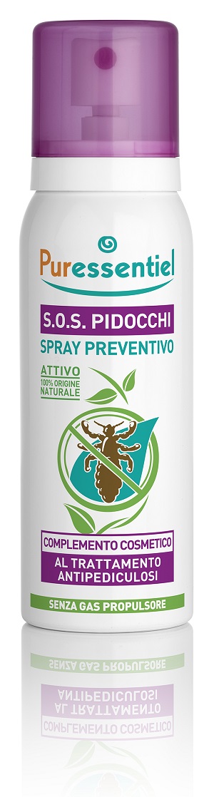 PURESSENTIEL SOS PIDOCCHI SPRAY PREVENTIVO 75 ML - latuafarmacia.org