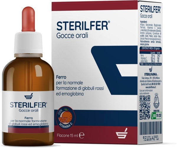 STERILFER GOCCE 15 ML - latuafarmacia.org