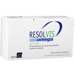 GOCCE OCULARI RESOLVIS OMEGA 20 FIALE MONODOSE 0,25 ML - latuafarmacia.org