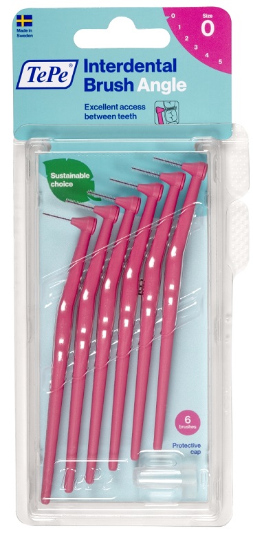 TEPE ANGLE SCOVOLINO ROSA 0,4MM 6 PEZZI - latuafarmacia.org