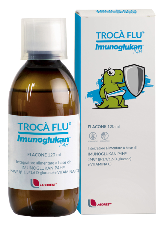 TROCA' FLU' IMUNOGLUKAN FLACONE 120 ML - latuafarmacia.org