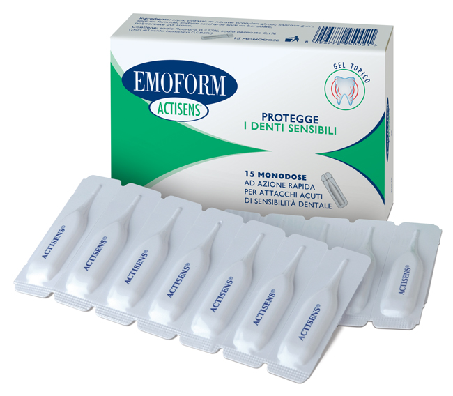 EMOFORM ACTISENS GEL 15 FIALE DA 2 ML - latuafarmacia.org