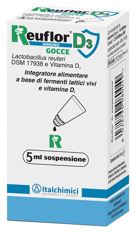 REUFLOR D3 GOCCE 5 ML - latuafarmacia.org