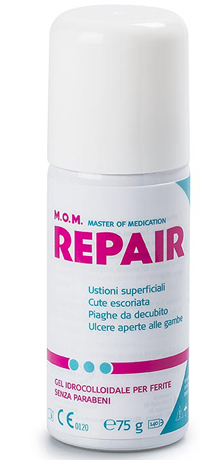 MOM REPAIR HYDROGEL SPRAY IDROCOLLOIDALE 75 G - latuafarmacia.org