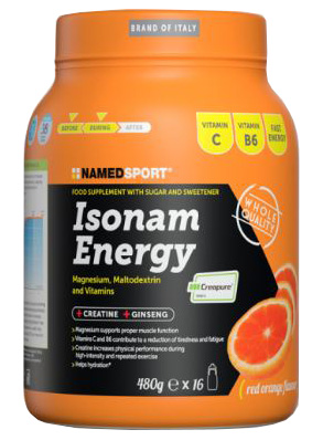 ISONAM ENERGY ORANGE POLVERE 480 G - latuafarmacia.org
