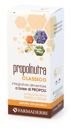 PROPOLNUTRA CLASSICO 30% ESTRATTO IDROALCOLICO 30 ML - latuafarmacia.org