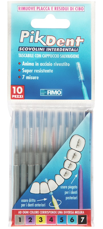 PIKDENT STUZZICOLINO 1 GRIGIO 10 PEZZI - latuafarmacia.org