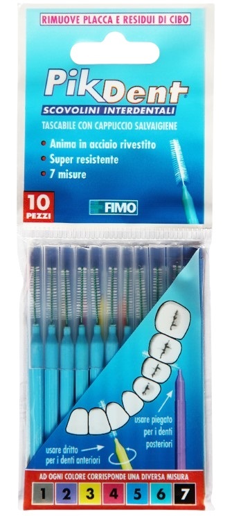 PIKDENT STUZZICOLINO 5 AZZURRO 10 PEZZI - latuafarmacia.org