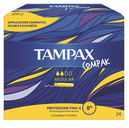 TAMPAX COMPAX REGULAR 24 PEZZI - latuafarmacia.org