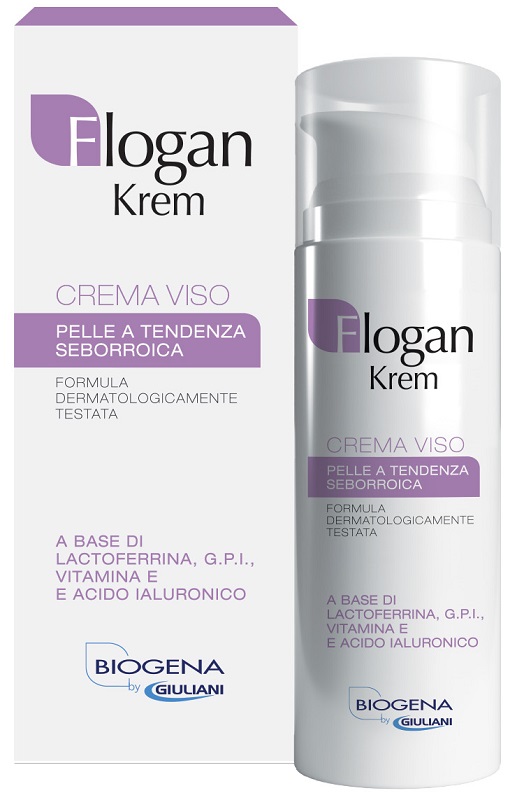 FLOGANKREM CREMA VISO PELLE TENDENZA SEBORROICA 50 ML - latuafarmacia.org