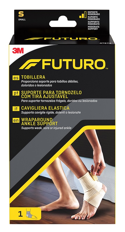 CAVIGLIERA ELASTICA FUTURO MEDIUM DIMENSIONE 20,5/23CM - latuafarmacia.org