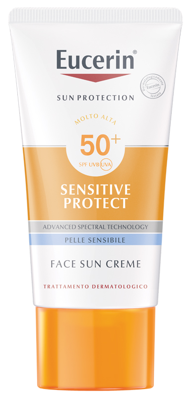 EUCERIN SUN VISO CREMA SPF50+ 50 ML - latuafarmacia.org