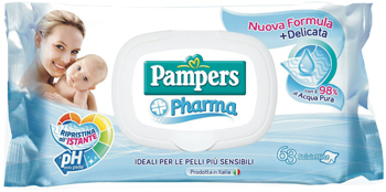 PAMPERS PHARMA SALVIETTE SENS 63 PEZZI - latuafarmacia.org
