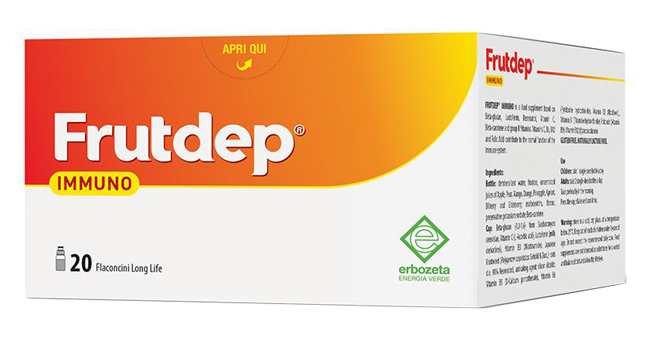 FRUTDEP IMMUNO 20 FLACONCINI 10 ML - latuafarmacia.org