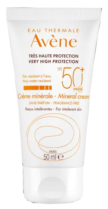 EAU THERMALE AVENE SOLARE LATTE SCHERMO MINERALE SPF 50+ 100 ML - latuafarmacia.org