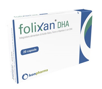 FOLIXAN DHA 20 CAPSULE 16,3 G - latuafarmacia.org