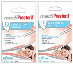 CEROTTO PER SUTURA MEDIPRESTERIL DELICATO TNT 3X75MM 10 PEZZI - latuafarmacia.org