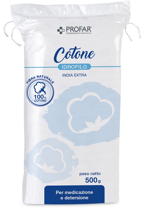 COTONE IDROFILO PROFAR INDIA EXTRA 500 G - latuafarmacia.org