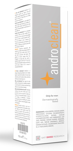 ANDROCLEAN DETERGENTE INTIMO MASCHILE 150ML - latuafarmacia.org